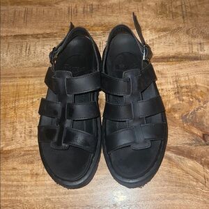 Dr. Martens Black Sandals